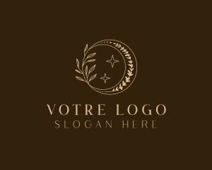 Holistic Floral Moon Logo