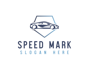 Car Racing Vehicle logo design