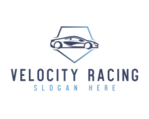 Car Racing Vehicle logo design