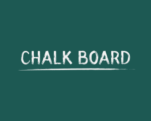 Blackboard - Chalk Handwriting Academy logo design