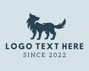Coyote - Wild Wolf Dog logo design