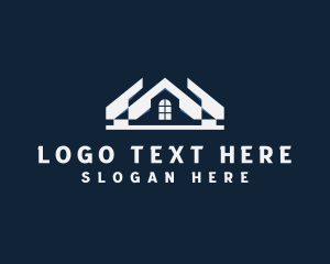 Contractor - Town House Roofing Renovation logo design
