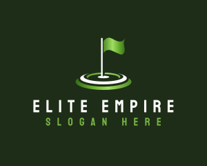 Flag Golf Sports logo design