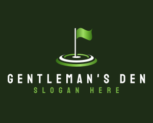 Flag Golf Sports logo design