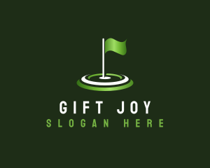 Flag Golf Sports logo design