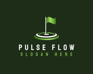 Flag Golf Sports logo design