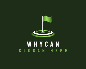 Sports - Flag Golf Sports logo design