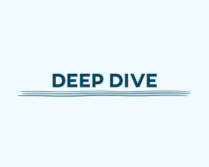 Dive - Business Wave Resort logo design