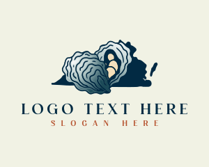 Oyster - Virginia Sea Oyster logo design