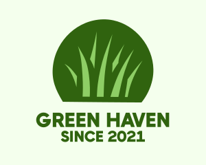 Green Grass Garden  logo design