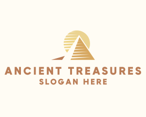 Egypt Pyramid Landmark logo design