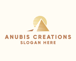 Egypt Pyramid Landmark logo design