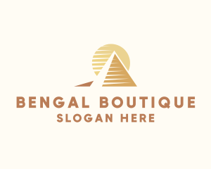 Egypt Pyramid Landmark logo design