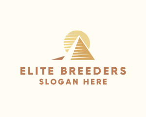 Egypt Pyramid Landmark logo design