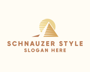 Egypt Pyramid Landmark logo design