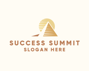 Egypt Pyramid Landmark logo design