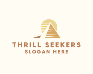 Egypt Pyramid Landmark logo design