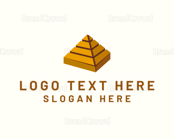 Egyptian Pyramid Firm Logo