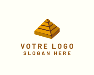 Insurance - Egyptian Pyramid Firm logo design