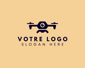 Logistics - Drone Video Recording logo design