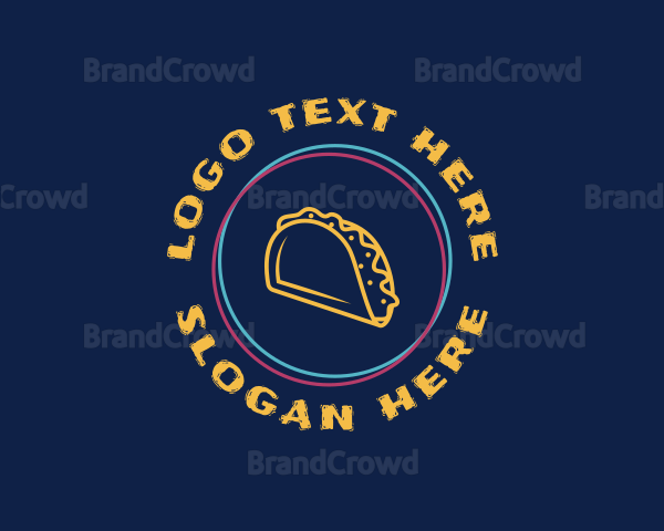 Mexican Taco Restaurant Logo