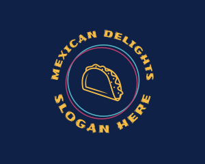 Mexican Taco Restaurant logo design