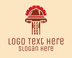 Mediterranean Roman Restaurant Logo