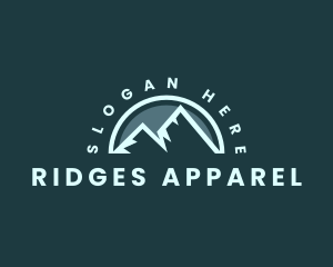 Mountain Peak Hiking logo design