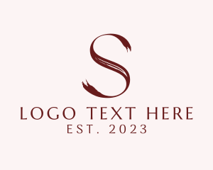 Brush - Fashion Boutique Letter S logo design
