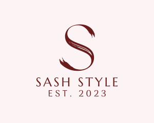 Fashion Boutique Letter S logo design