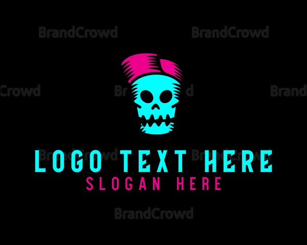 Scary Skull Cap Logo