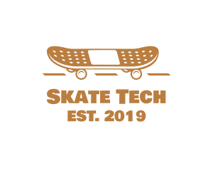 Safety Band-Aid Skateboard logo design