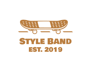 Safety Band-Aid Skateboard logo design