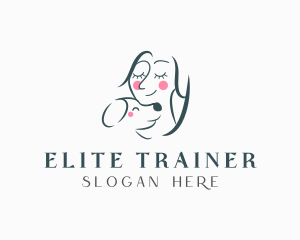 Dog Pet Human Care logo design