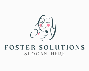 Dog Pet Human Care logo design