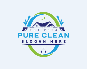 Power Cleaning Washer logo design