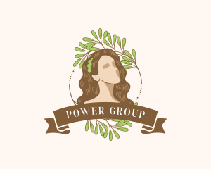 Hair - Beauty Wreath Woman logo design