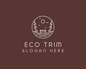 Minimalist Eco Park  logo design