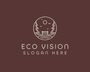 Minimalist Eco Park  logo design