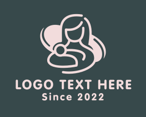 Breast Pump - Mother Infant Obstetrics logo design