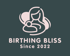 Midwife - Mother Infant Obstetrics logo design