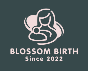 Mother Infant Obstetrics logo design