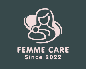 Gynecology - Mother Infant Obstetrics logo design