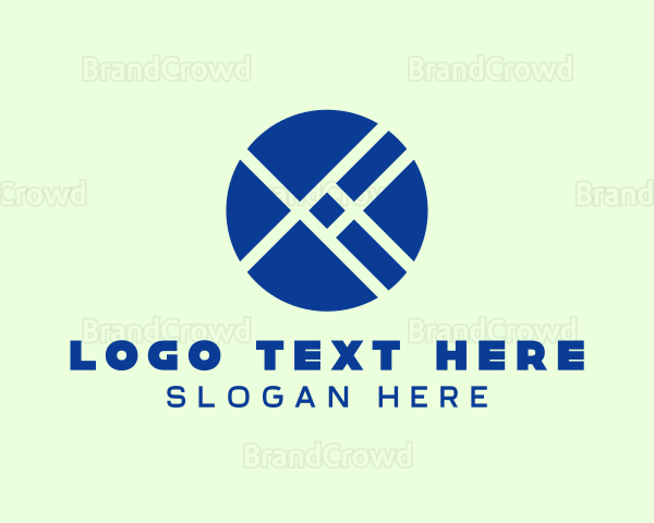 Geometric Abstract Business Circle Logo