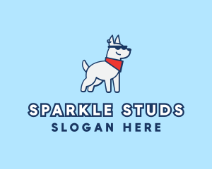 Pet Dog Grooming logo design