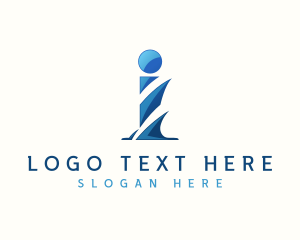 Analytics - Business Corporate Letter I logo design