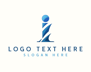 Letter I - Business Corporate Letter I logo design