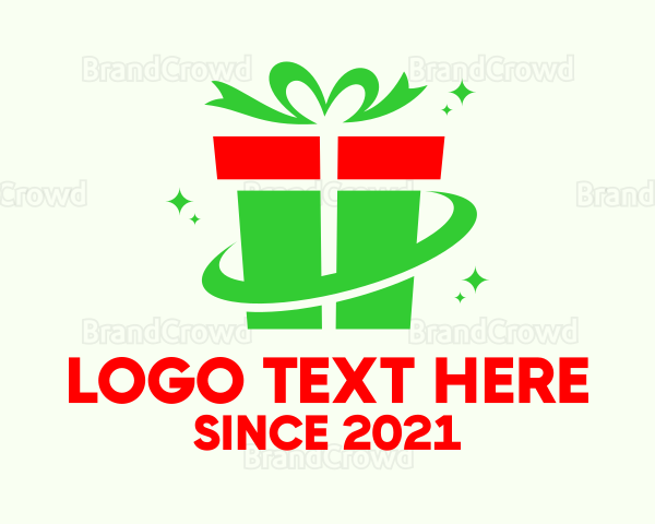 Christmas Gift Present Logo