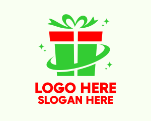 Christmas Gift Present Logo