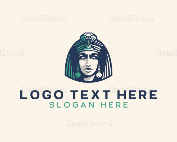 Egyptian Goddess Avatar Logo